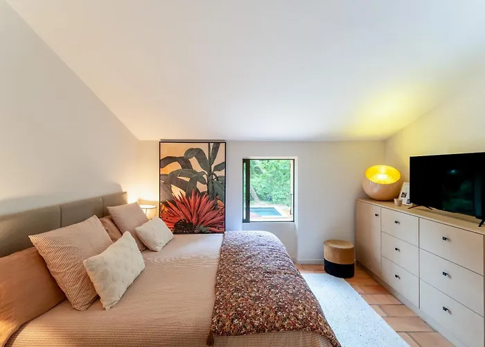 Villa Provencale 200m2 Entierement Climatise Piscine Vue Ventoux