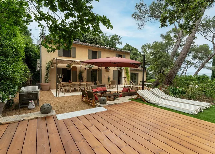 Provencale 200m2 Entierement Climatise Piscine Vue Ventoux Villa Villeneuve-lès-Avignon